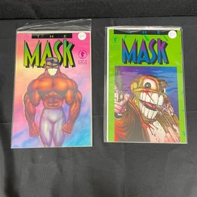 The Mask Dark Horse Comic 2 Comic Lot
