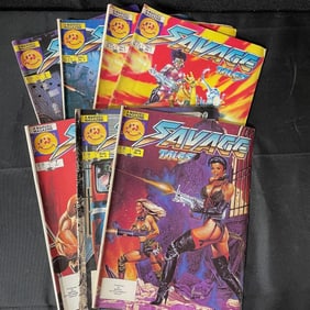 Savage Tales Magazine Lot