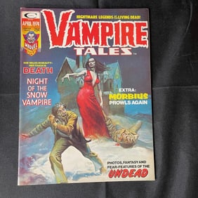 Vampire Tales 4 Marvel Bronze Age Magazine