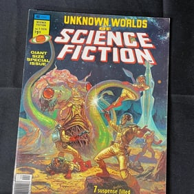 Unknown Worlds of Science 1 Marvel Magazine