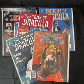 Tomb of Dracula Bronze Age Magazine Lot