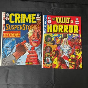 EC Comics Magazine lot of 2