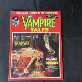 Vampire Tales 1 Marvel Bronze Age Magazine
