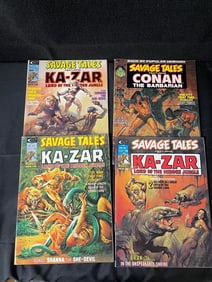 Savage Tales Feat. Conan & Kazar #2 +