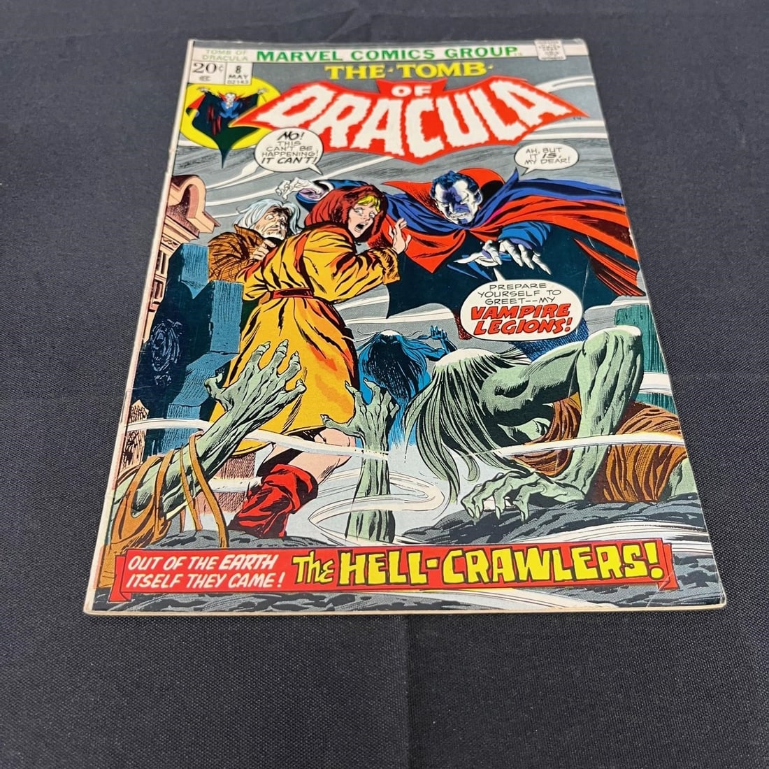 Tomb of Dracula 8 Marvel Bronze Age Horror (1 of 2)
