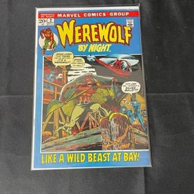 Werewolf by Night 2 Marvel Bronze Age Horror