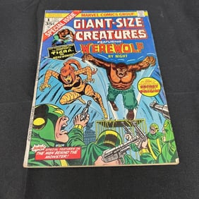 Giant-Size Creatures 1 1st App Tigra