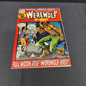 Werewolf by Night 1 Marvel Bronze Age Horror