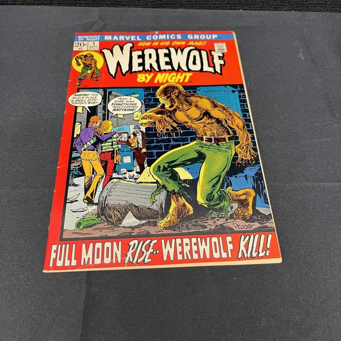 Werewolf by Night 1 Marvel Bronze Age Horror (1 of 2)