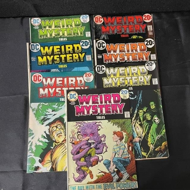 Weird Mystery Tales Bronze Age Lot DC Horror: We are a veteran owned company. Please look at the pictures carefully to determine what you believe the condition of collectible is. We are currently accepting consignments. Email us a aeronhouse1994@