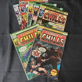 Chamber of Chills Marvel Bronze Age Horror Lot