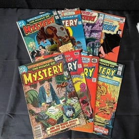 House of Mystery Bronze Age horror Lot