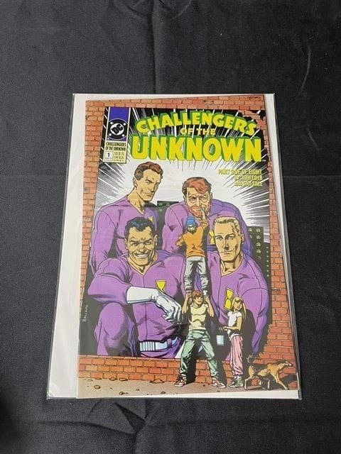 Challengers of the Unknown 1 DC Copper Age Series: We are a veteran owned company. Please look at the pictures carefully to determine what you believe the condition of collectible is. We are currently accepting consignments. Email us a aeronhouse1994@