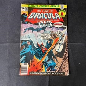 Tomb of Dracula 50 vs. Silver Surger
