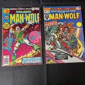 Marvel Premiere 32 & 35 Feat. Man-Wolf