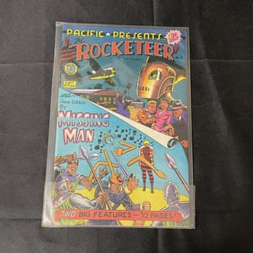 Pacific Presents 1 Feat Rocketeer Dave Stevens Art
