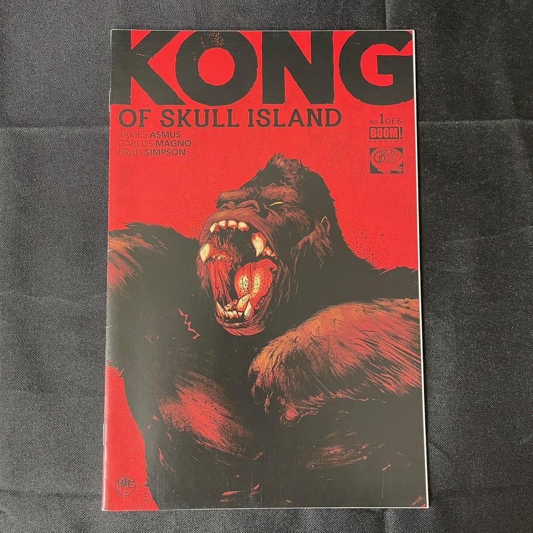 Kong of Skull Island 1 Boom Studios: We are a veteran owned company. Please look at the pictures carefully to determine what you believe the condition of collectible is. We are currently accepting consignments. Email us a aeronhouse1994@