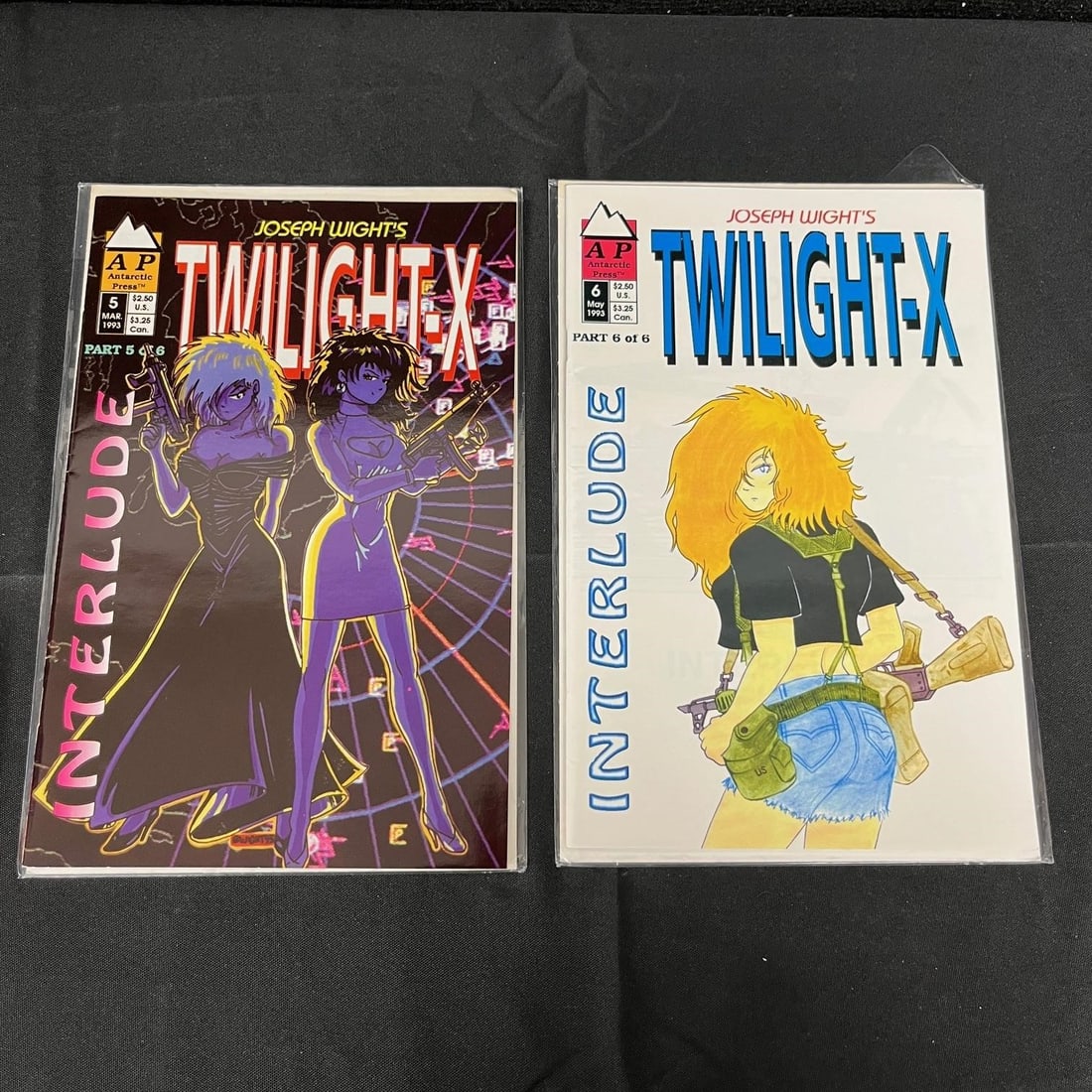 Jeff Wight's Twilight X 5 & 6: We are a veteran owned company. Please look at the pictures carefully to determine what you believe the condition of collectible is. We are currently accepting consignments. Email us a aeronhouse1994@