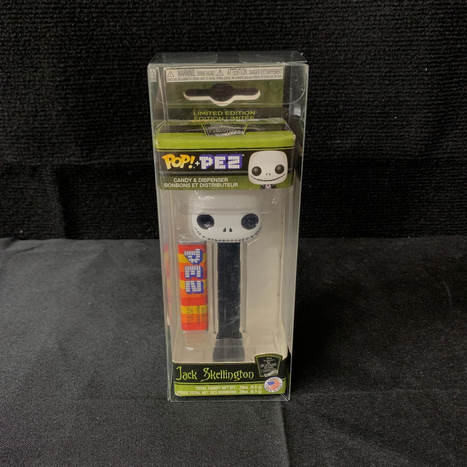 Jack Skellington Pez Dispenser Funko Pop Pez  NIB (1 of 2)
