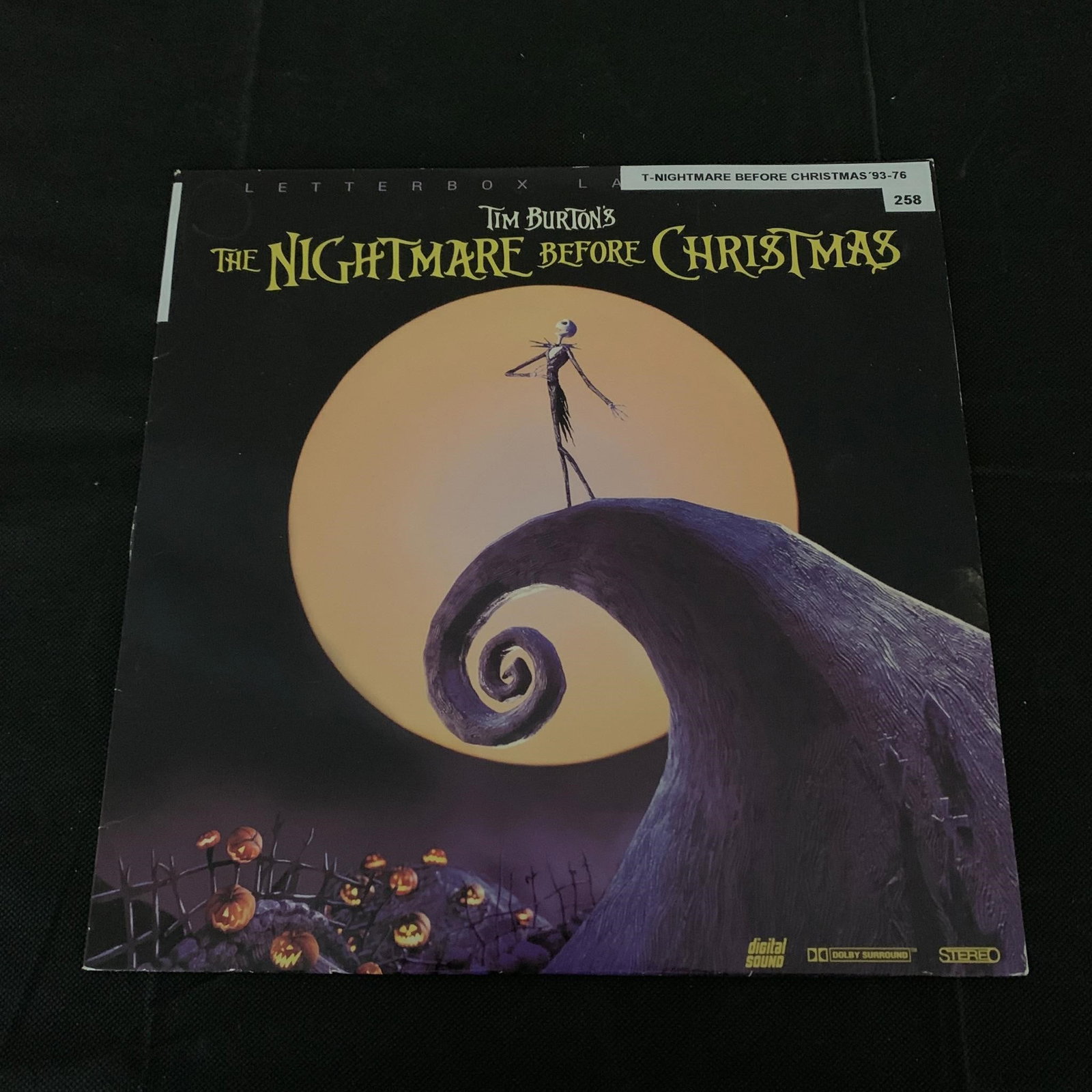 Nightmare Before Christmas LaserDisc: Tim Burton's The Nightmare Before Christmas LaserDisc. We are a veteran owned company. Please look at the pictures carefully to determine what you believe the condition of collectible is. We are curre