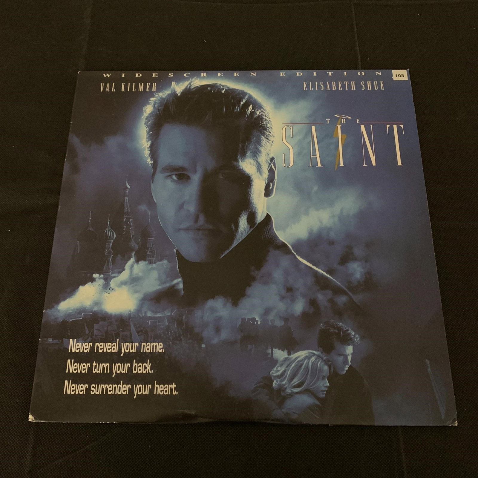 The Saint LaserDisc: Staring Val Kilmer The Saint LaserDisc. We are a veteran owned company. Please look at the pictures carefully to determine what you believe the condition of collectible is. We are currently accepting 