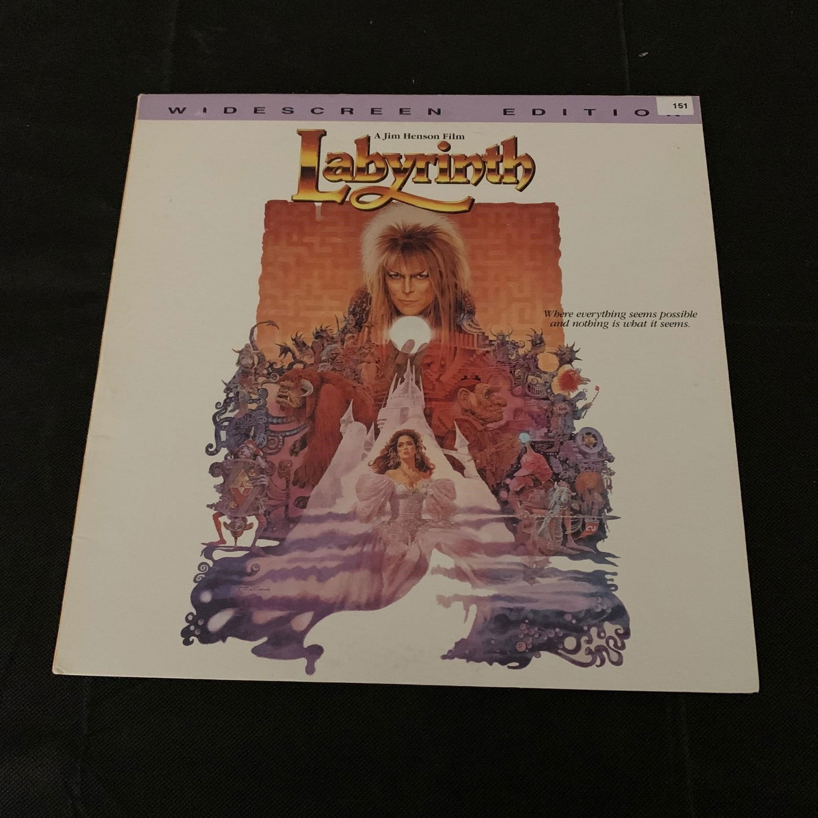 Labyrinth LaserDisc, David Bowie (1 of 4)