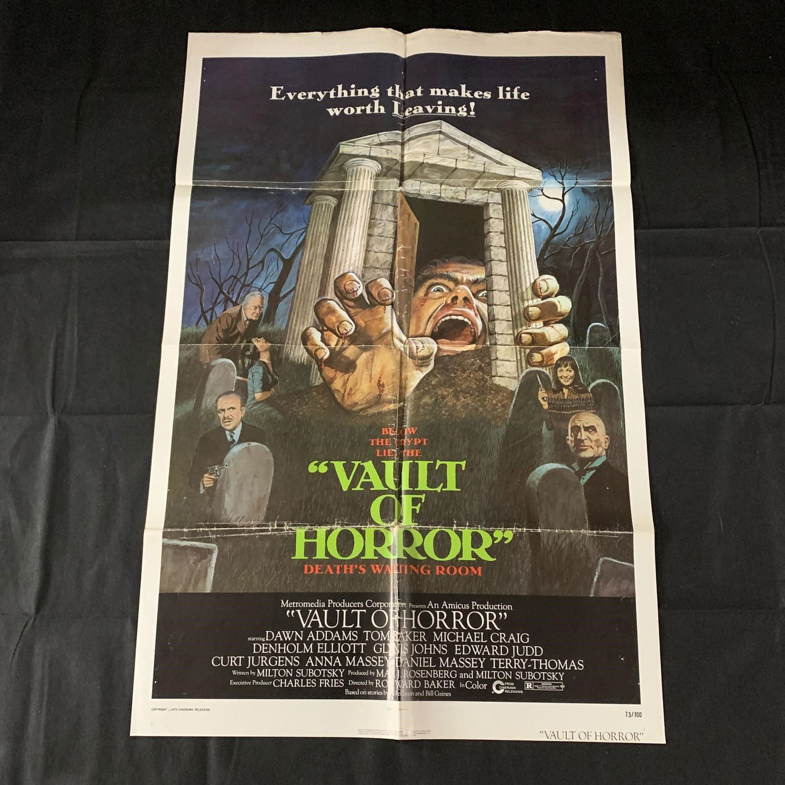 Vault of Horror Original Movie Poster (1 of 3)