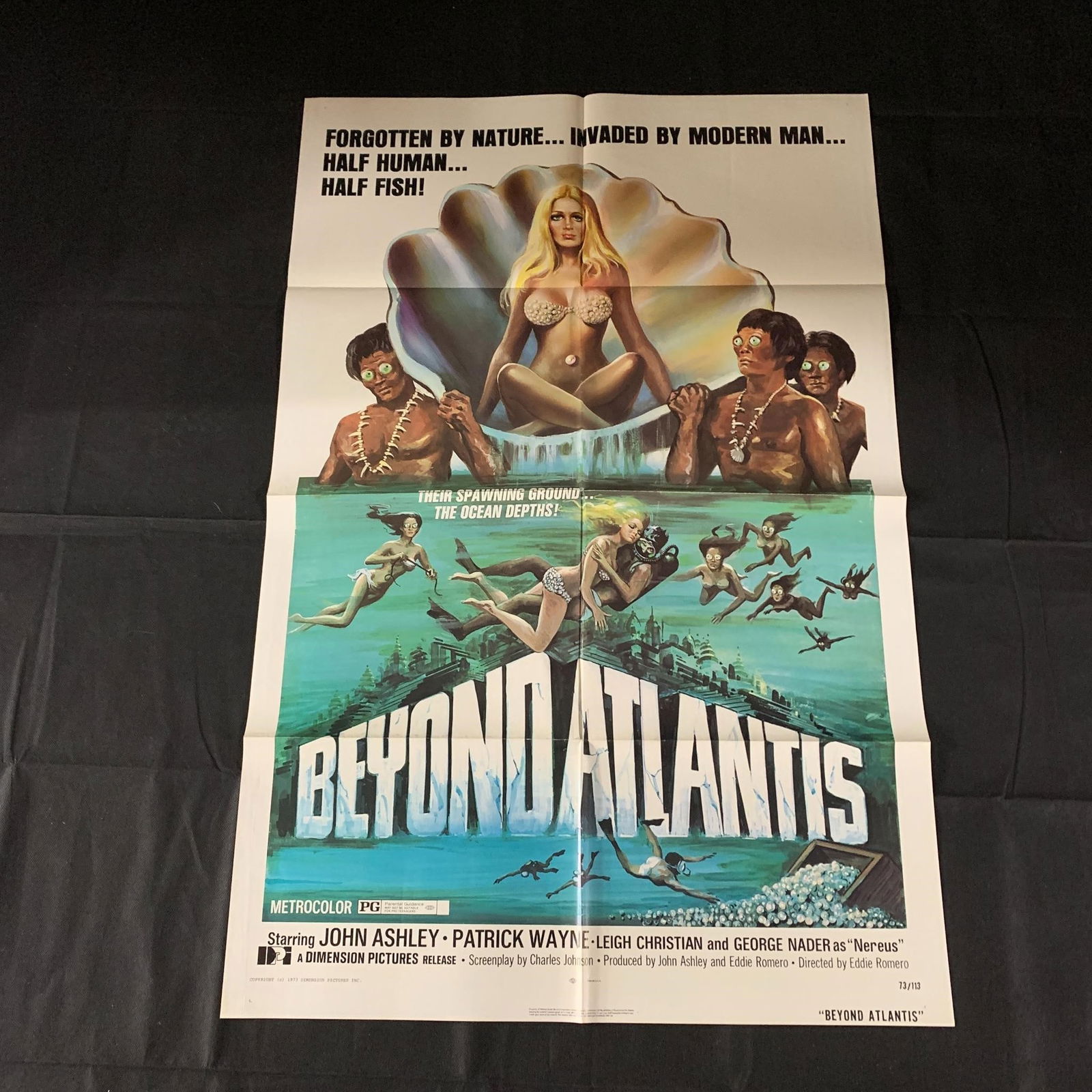 Beyond Atlantis Orginal Movie Poster (1 of 3)
