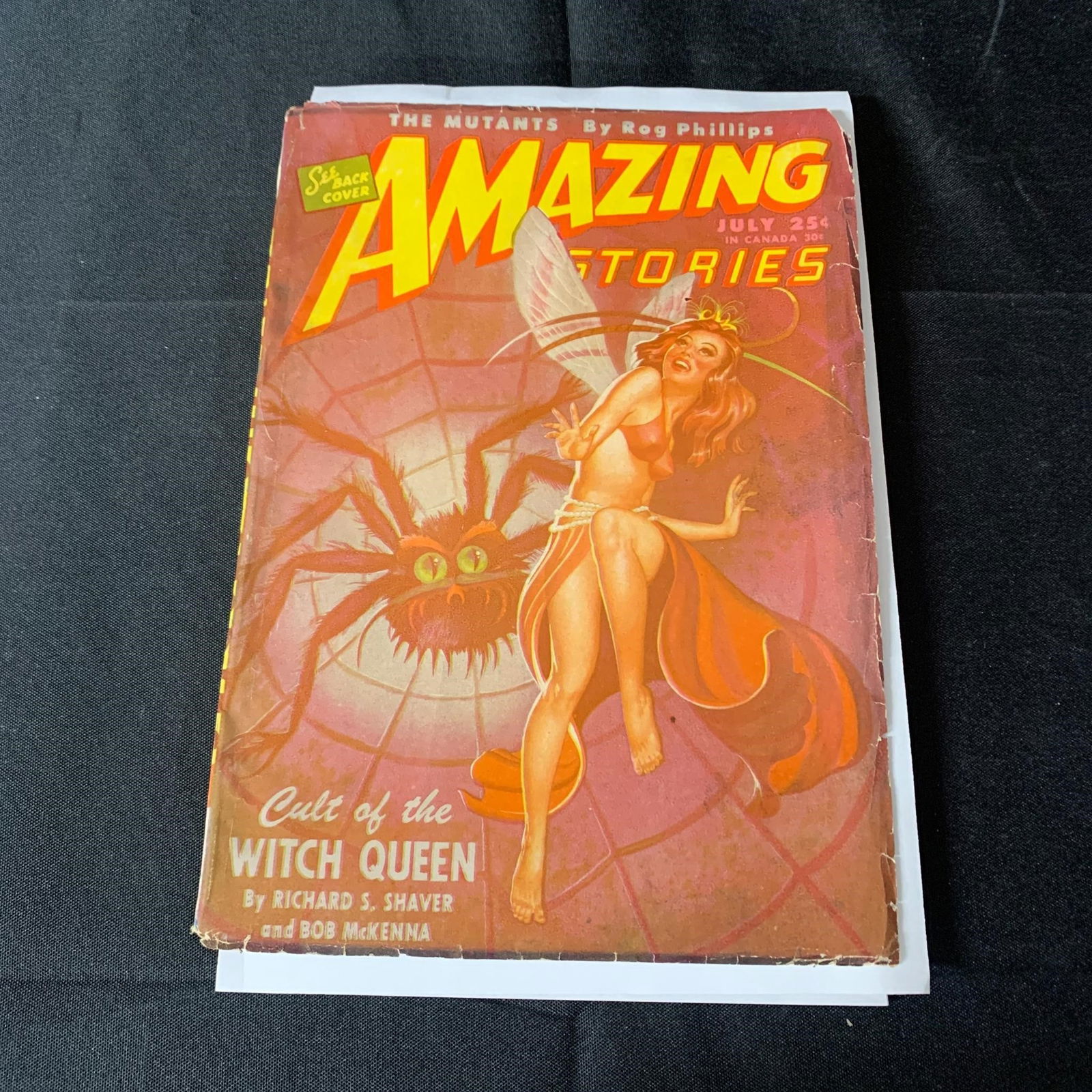 amazing Stories Vol. 20 #4 Sci-Fi Pulp (1 of 2)