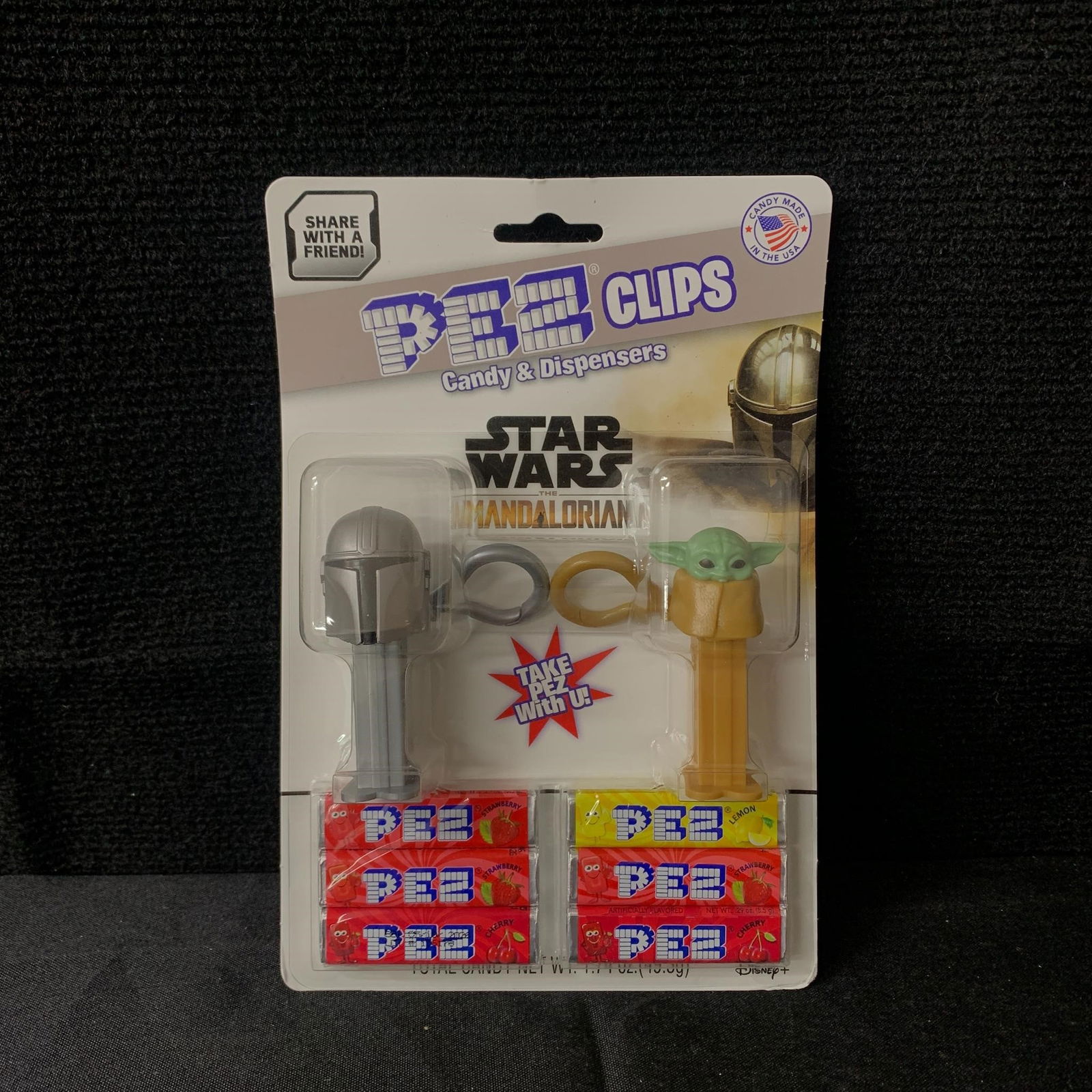 Mandalorian Pez Dispenser Clips NIB: Mandalorian and the Child From Disney Star Wars Pez Dispensers NIB Clips. We are a veteran owned company. Please look at the pictures carefully to determine what you believe the condition of collectib