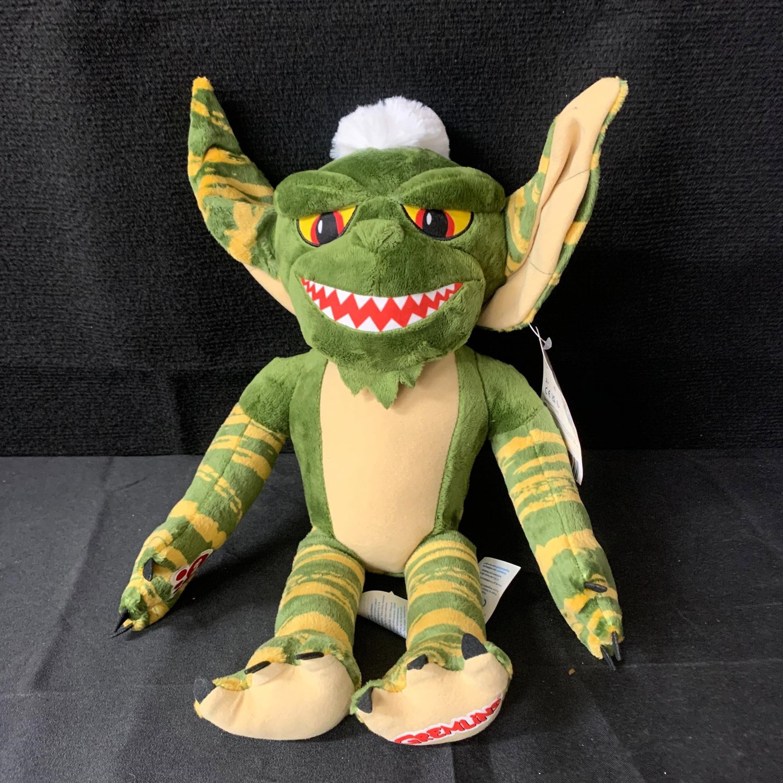 Gremlin Build a Bear plush: We are a veteran owned company. Please look at the pictures carefully to determine what you believe the condition of collectible is. We are currently accepting consignments. Email us a aeronhouse1994@