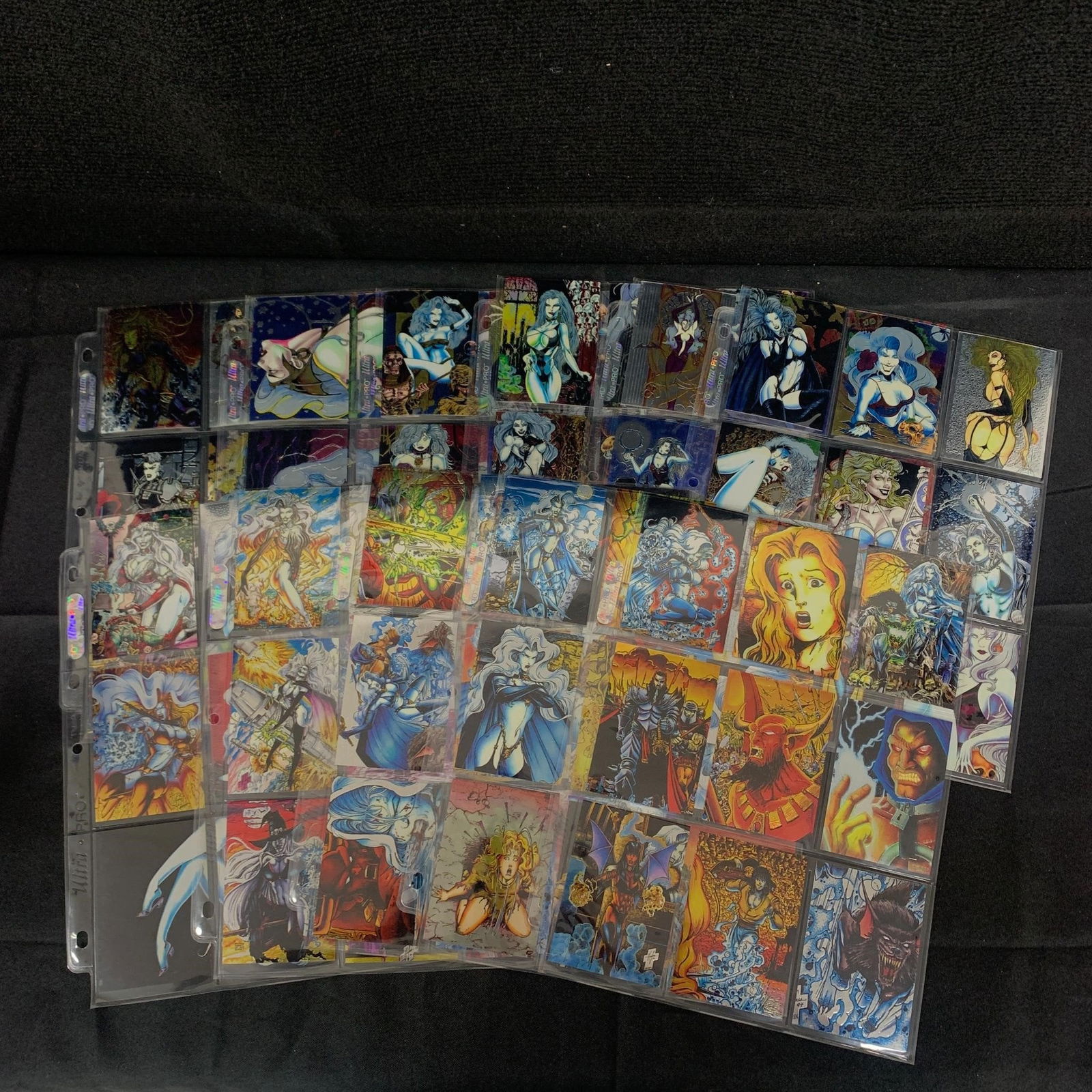 1994 Chromium Lady Death Card Set (1 of 7)