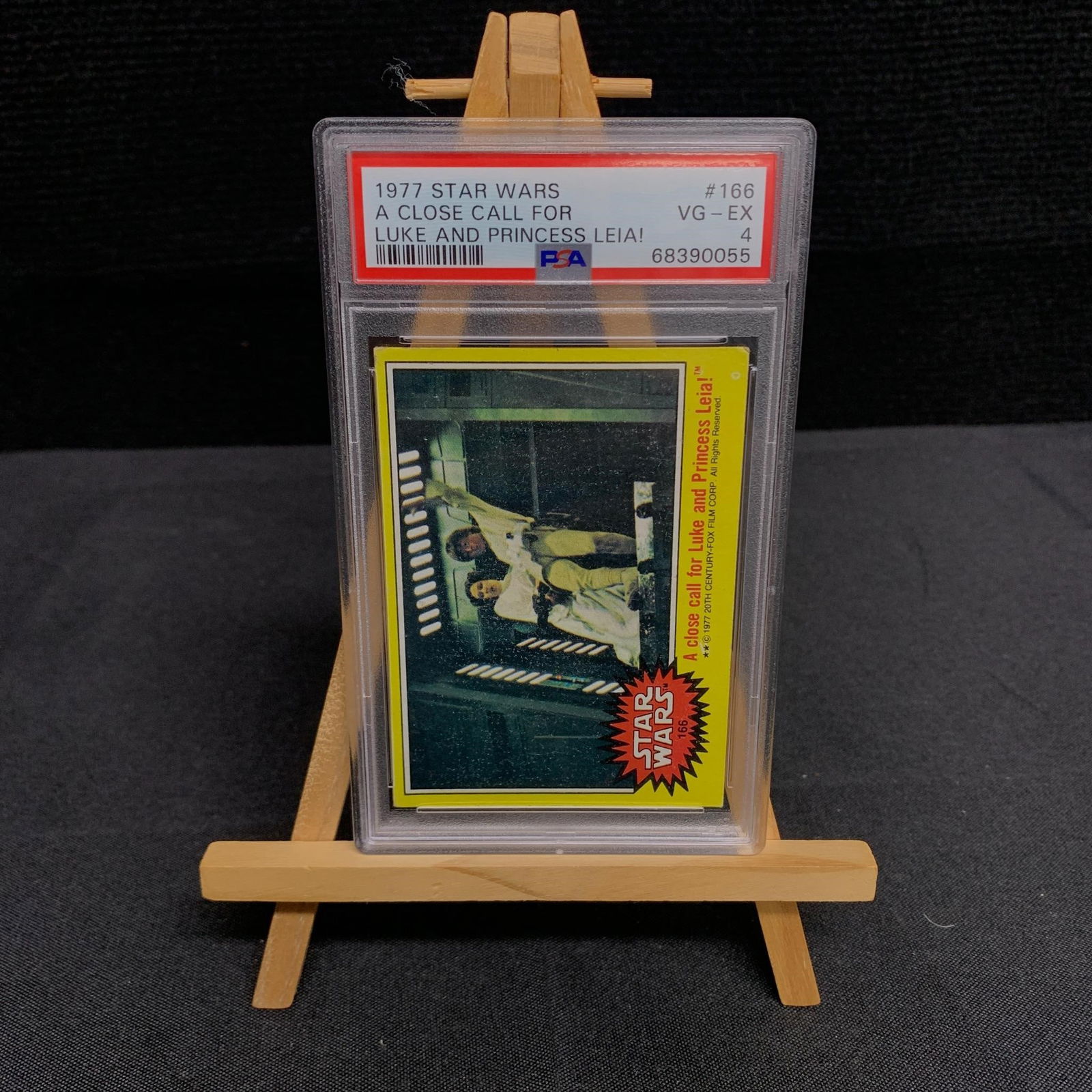 PSA 4 A Close Call 1977 Topps Star Wars Card (1 of 2)