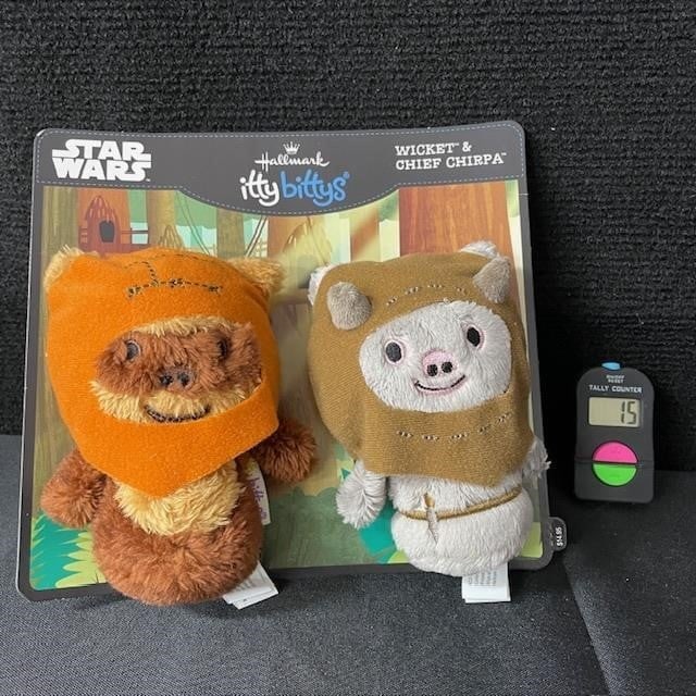 Star Wars Ewoks Itty Bittys Hallmark Exclusive NWT: We are a veteran owned company. Please look at the pictures carefully to determine what you believe the condition of collectible is. We are currently accepting consignments. Email us a aeronhouse1994@