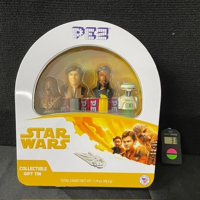 Star Wars Collectible Tin PEZ Dispensers NIB: We are a veteran owned company. Please look at the pictures carefully to determine what you believe the condition of collectible is. We are currently accepting consignments. Email us a aeronhouse1994@