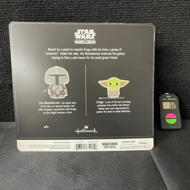Grogu & Mandalorian Itty Bittys New With Tags: We are a veteran owned company. Please look at the pictures carefully to determine what you believe the condition of collectible is. We are currently accepting consignments. Email us a aeronhouse1994@