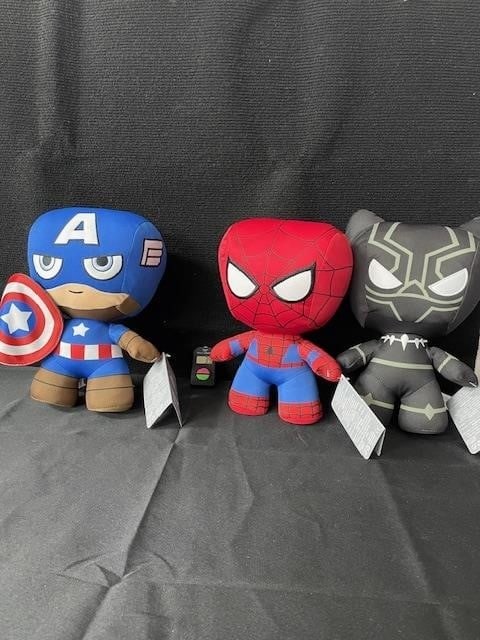 Marvel Characters Stuffed Mini's NWT Spider-man + (1 of 1)