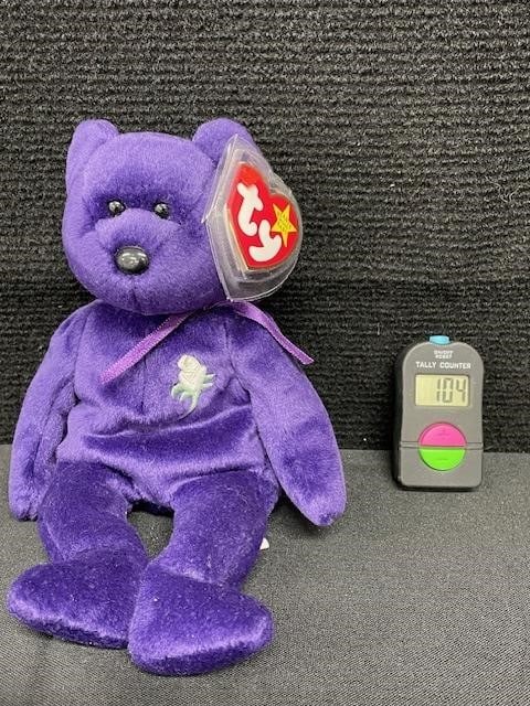Princess Diana Tribute Ty Bennie Baby Teddy Bear NWT (1 of 1)