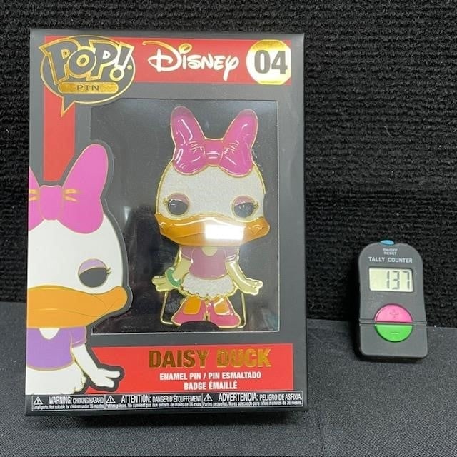 Disney Daisy Duck Funko Pop Pin #4 NIB (1 of 2)