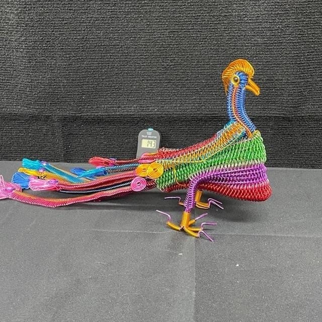 Peacock Spring Art Display: We are a veteran owned company. Please look at the pictures carefully to determine what you believe the condition of collectible is. We are currently accepting consignments. Email us a aeronhouse1994@