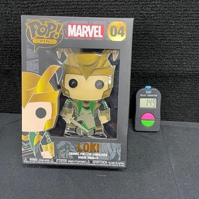 Marvel Loki Funko Pop Pin #4 NIB (1 of 2)