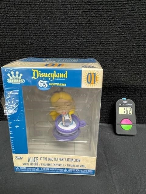 Disneyland 65 Alice n Mad Hater Funko Mini NIB: We are a veteran owned company. Please look at the pictures carefully to determine what you believe the condition of collectible is. We are currently accepting consignments. Email us a aeronhouse1994@