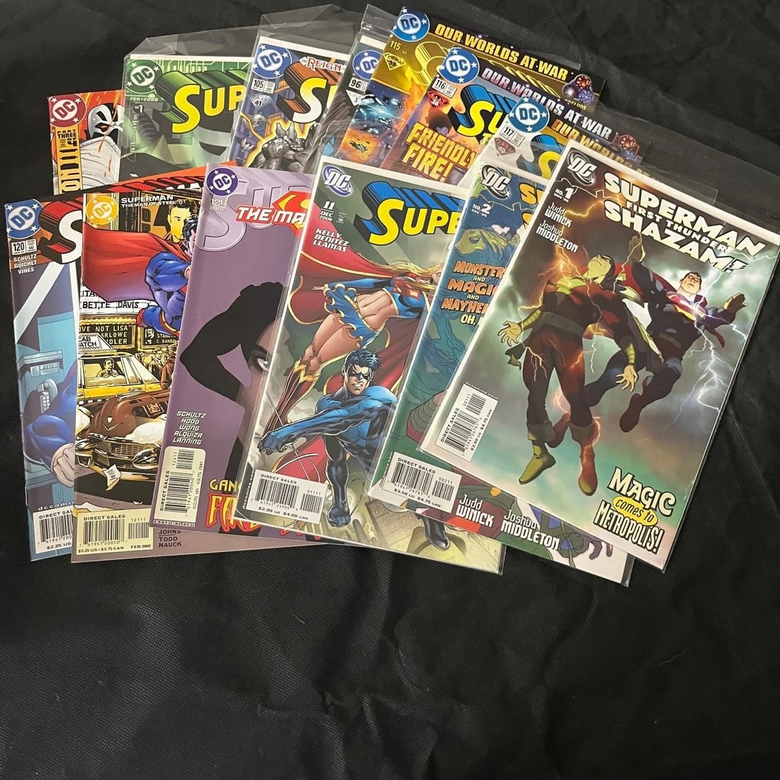 Superman & Shazam Modern Age Comics: We are a veteran owned company. Please look at the pictures carefully to determine what you believe the condition of collectible is. We are currently accepting consignments. Email us a aeronhouse1994@