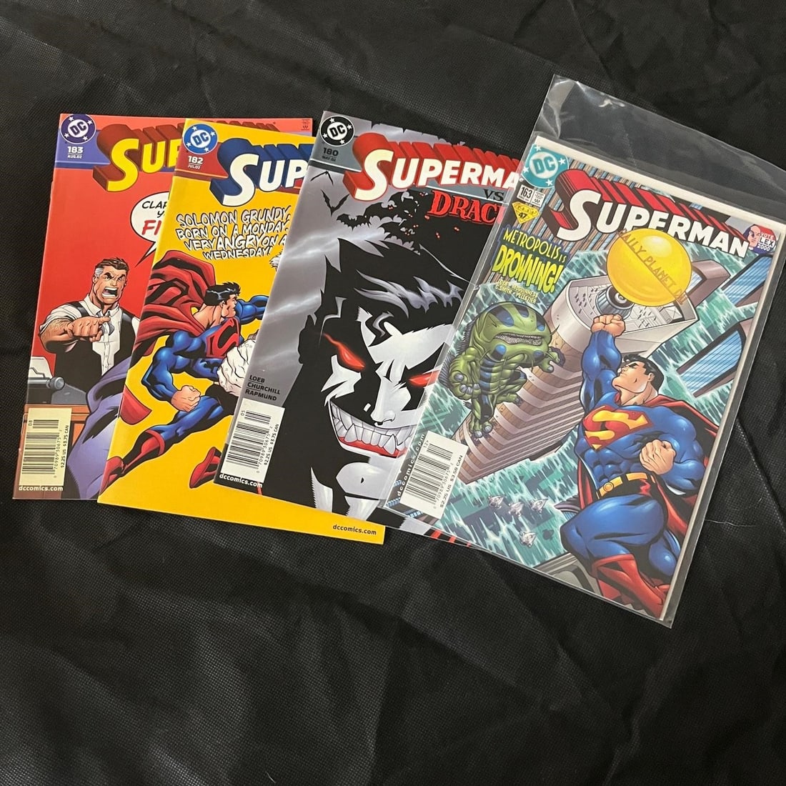 Superman 180, 182, 183, 163 Newsstand Editions! (1 of 1)