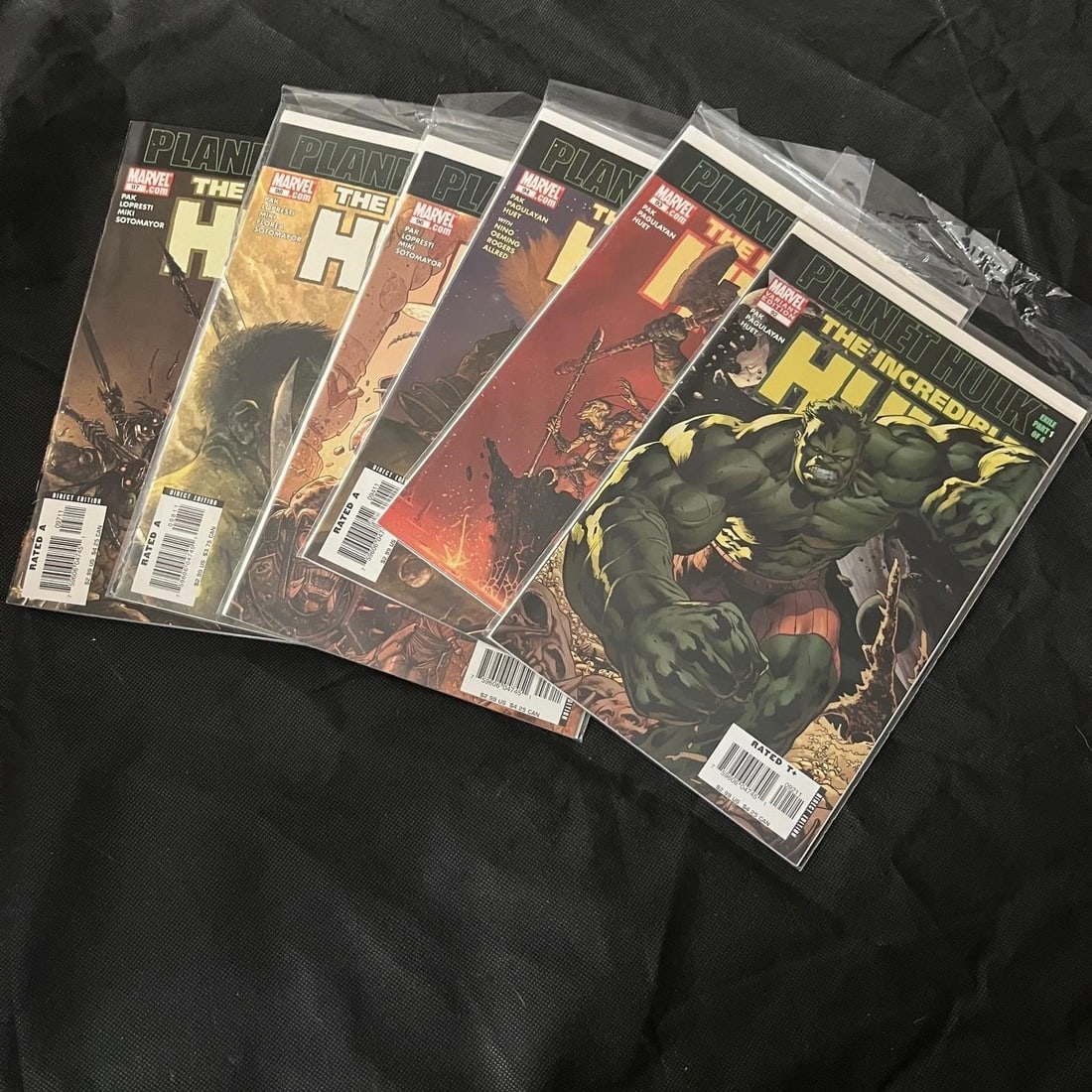Incredible Hulk comic Lot w/ Planet Hulk (1 of 1)