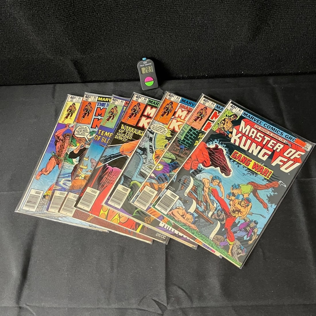 Master of Kung Fu Marvel 1st Series Comic Lot (1 of 3)