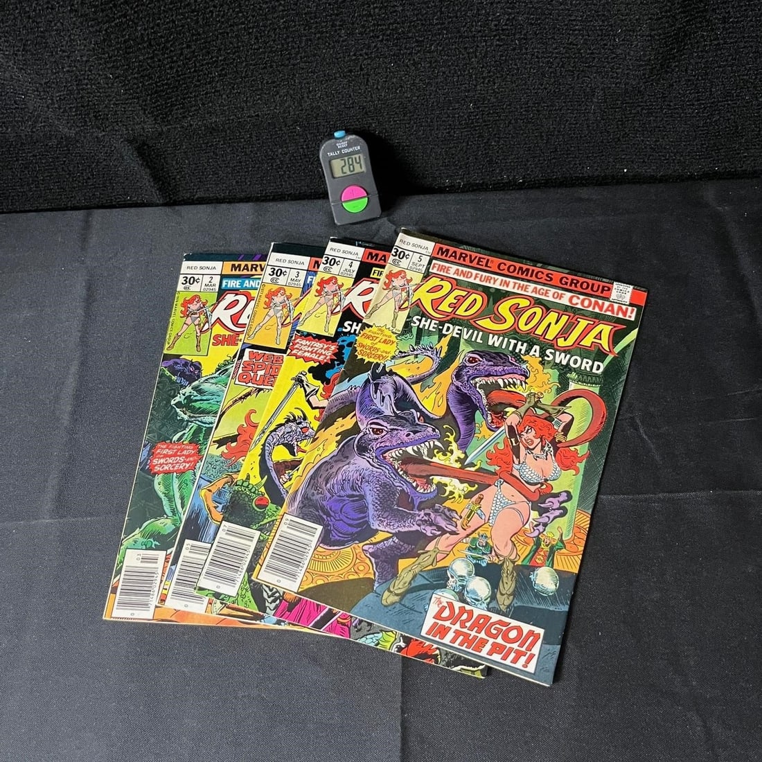 Red Sonja 2-4 Marvel Bronze Age 1st Series (1 of 2)