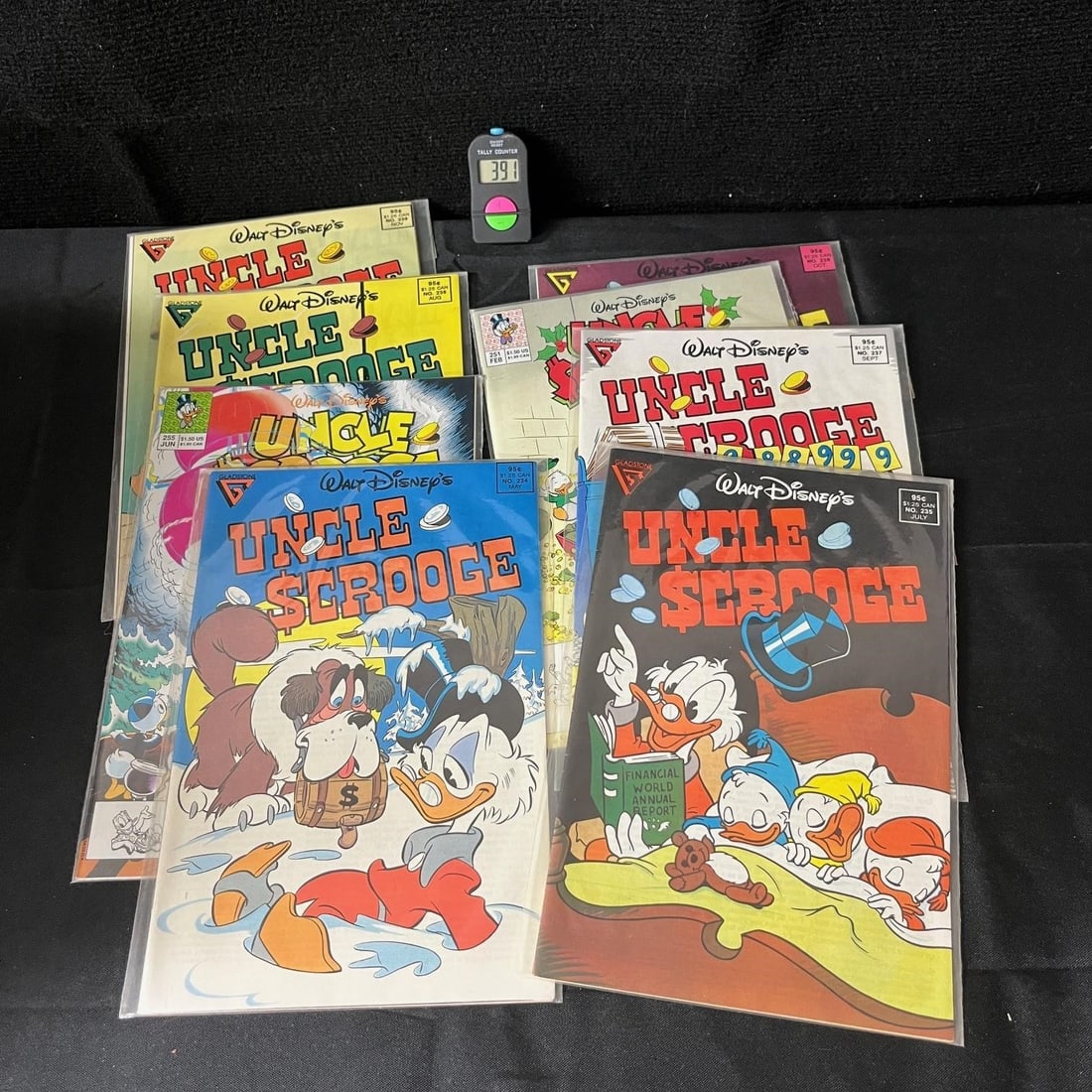 Uncle Scrooge Comic Lot Gladstone Series (1 of 1)