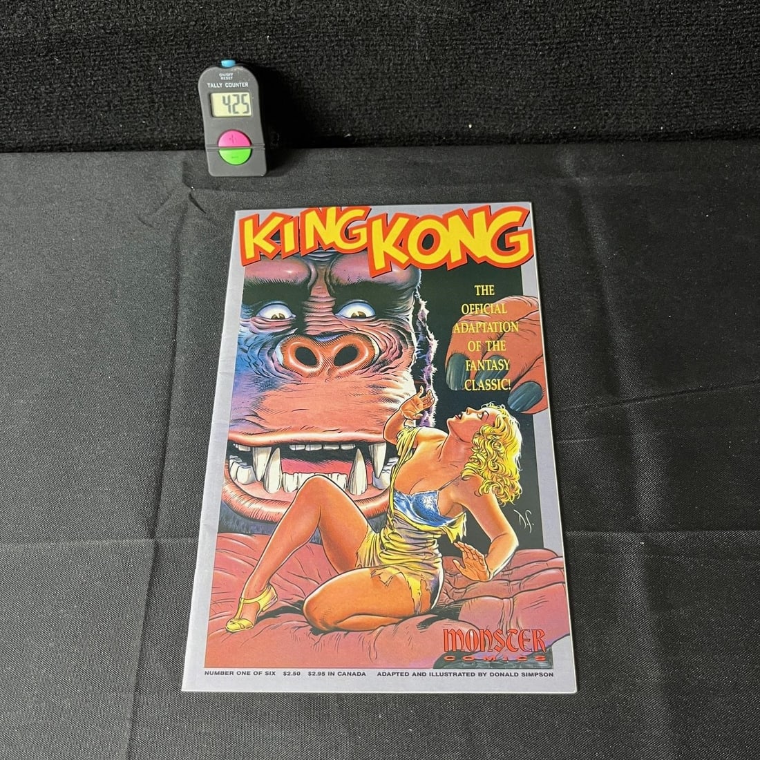 King Kong #1 Dave Stevens Cover Art (1 of 2)