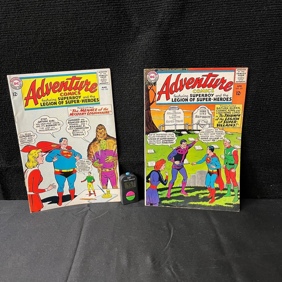 Adventure Comics 330 & 331 DC Silver Age (1 of 2)